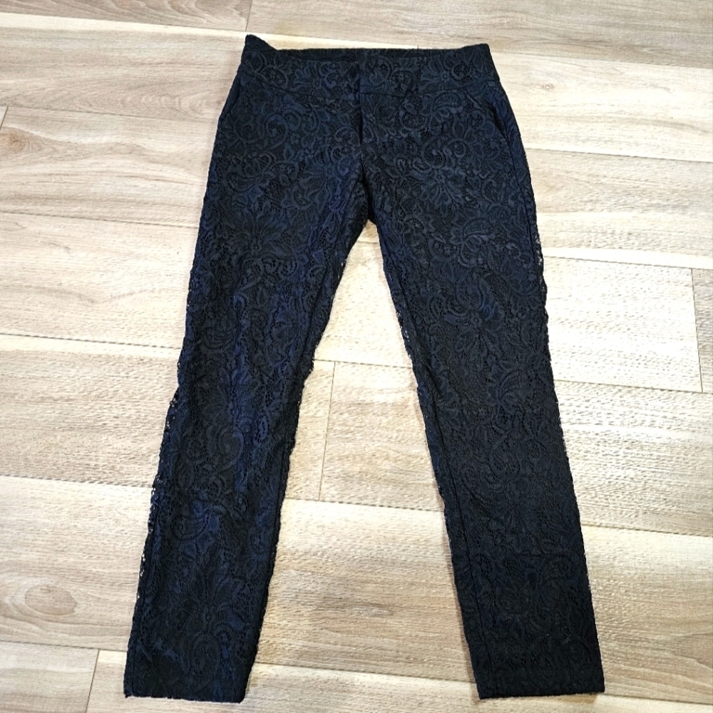 * XOXO Lace Black Pant